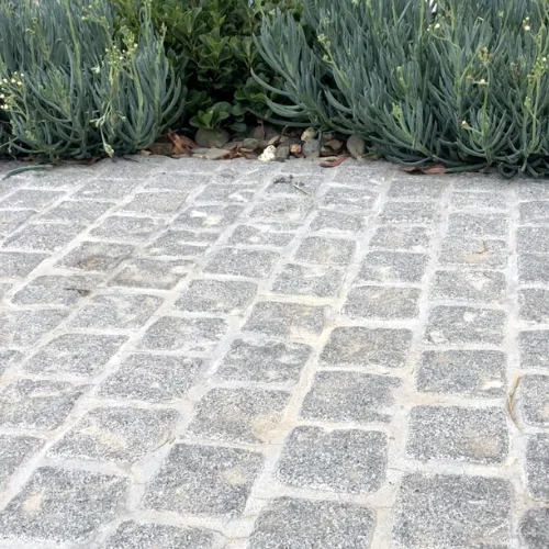 Landscape cobblestone project
